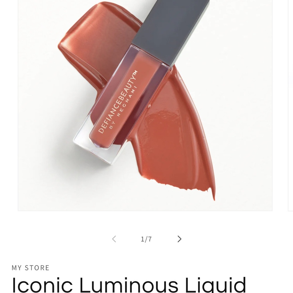 Defiance Beauty Luminous Liquid Lipstick in color Iconic